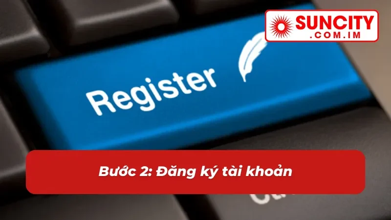 Quy trình tạo tài khoản của thể thao bóng đá vô cùng đơn giản 